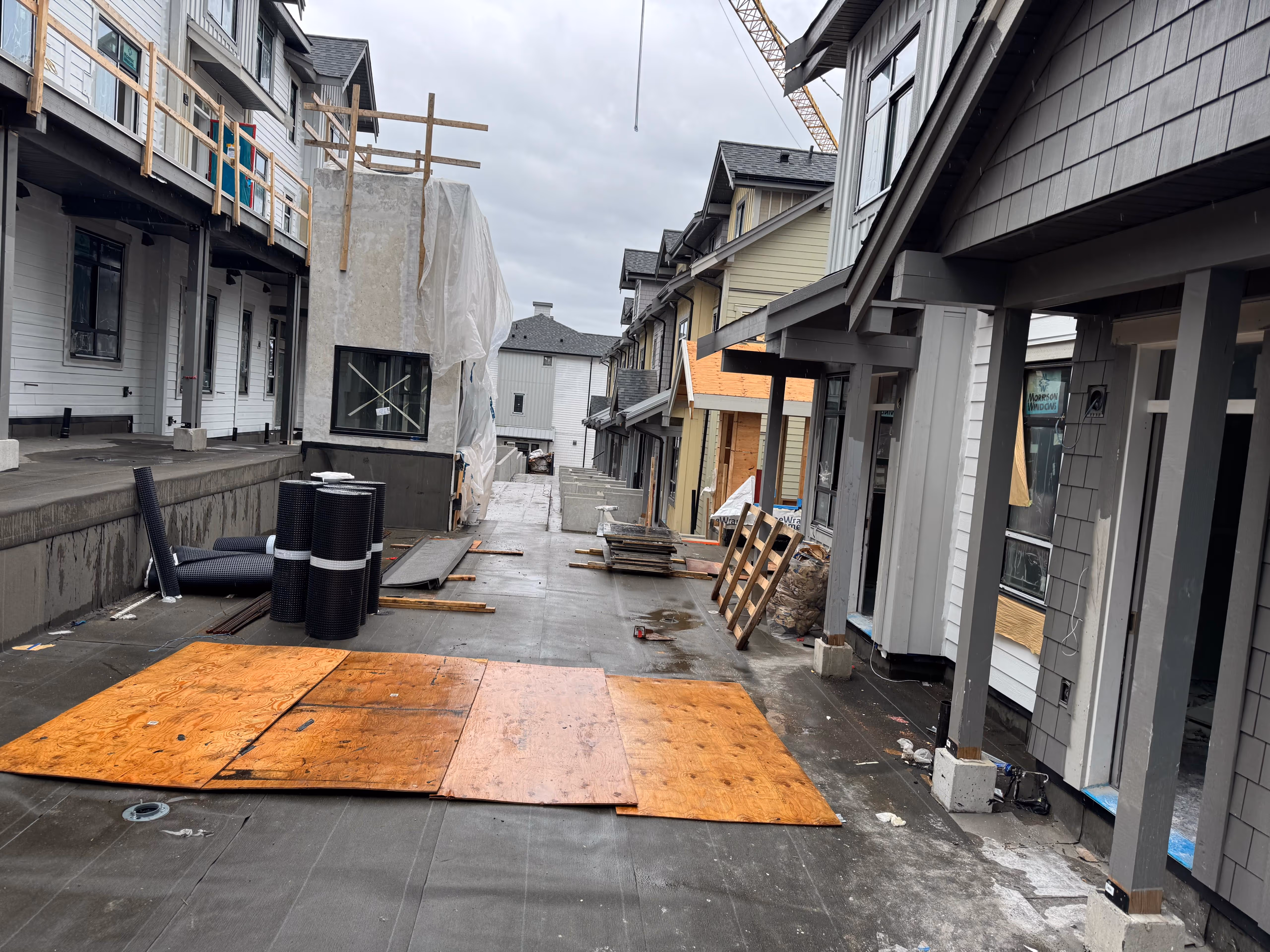 Multi-Family framing in Coquitlam, BC — Terrayne, photo 3