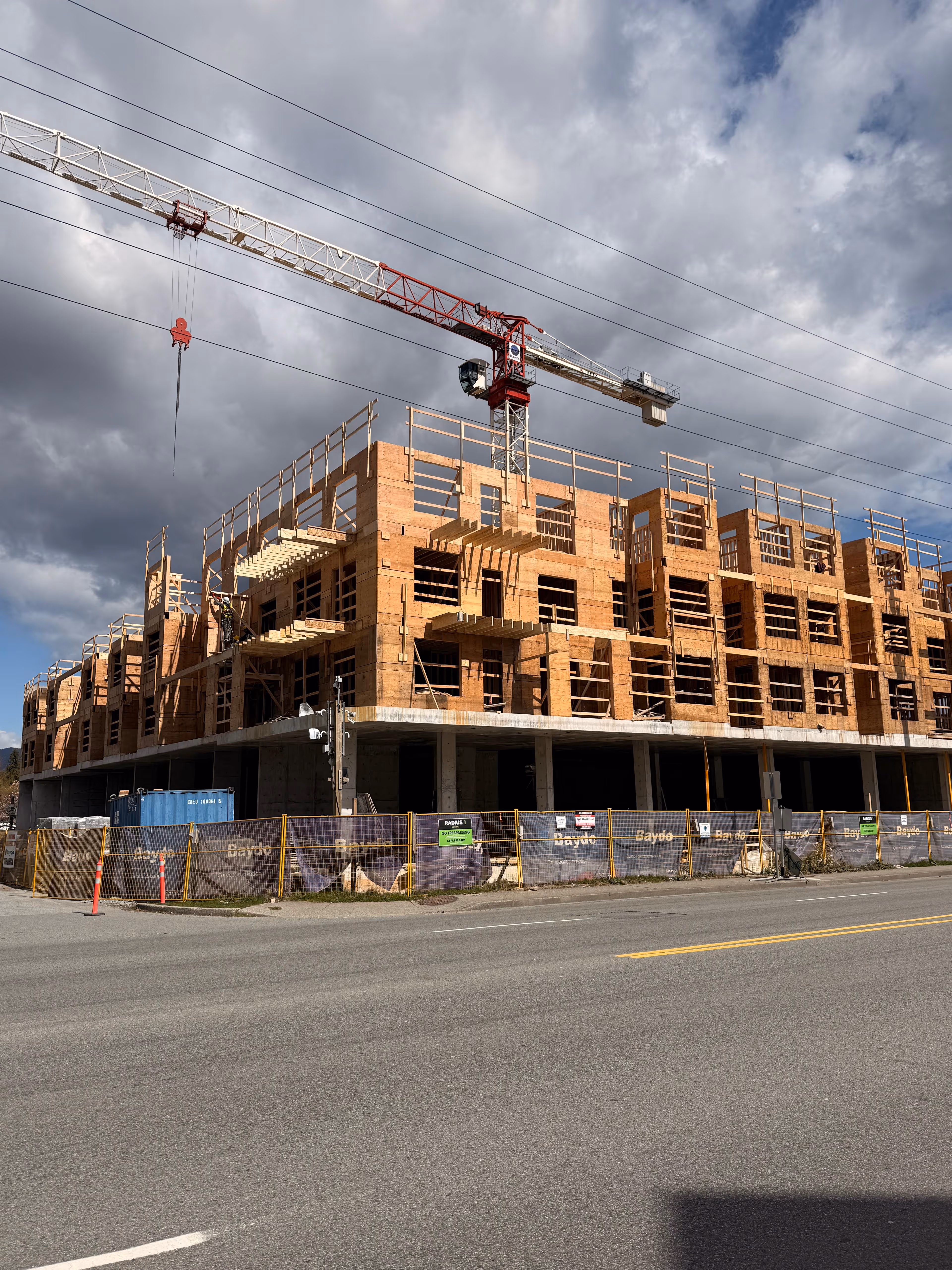 Multi-Family framing in Maple Ridge, BC — Dunbar Street, photo 4