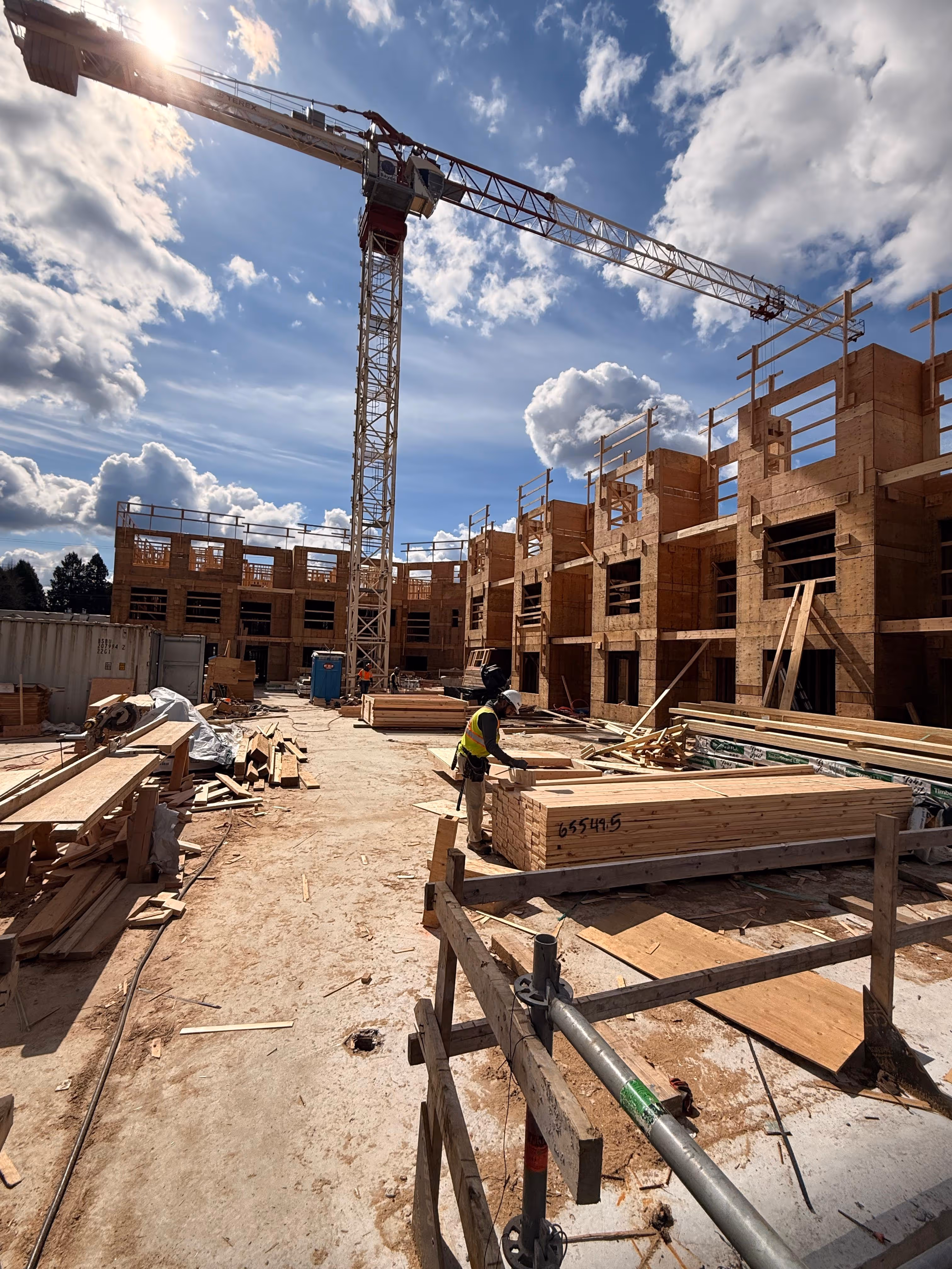 Multi-Family framing in Maple Ridge, BC — Dunbar Street, photo 6