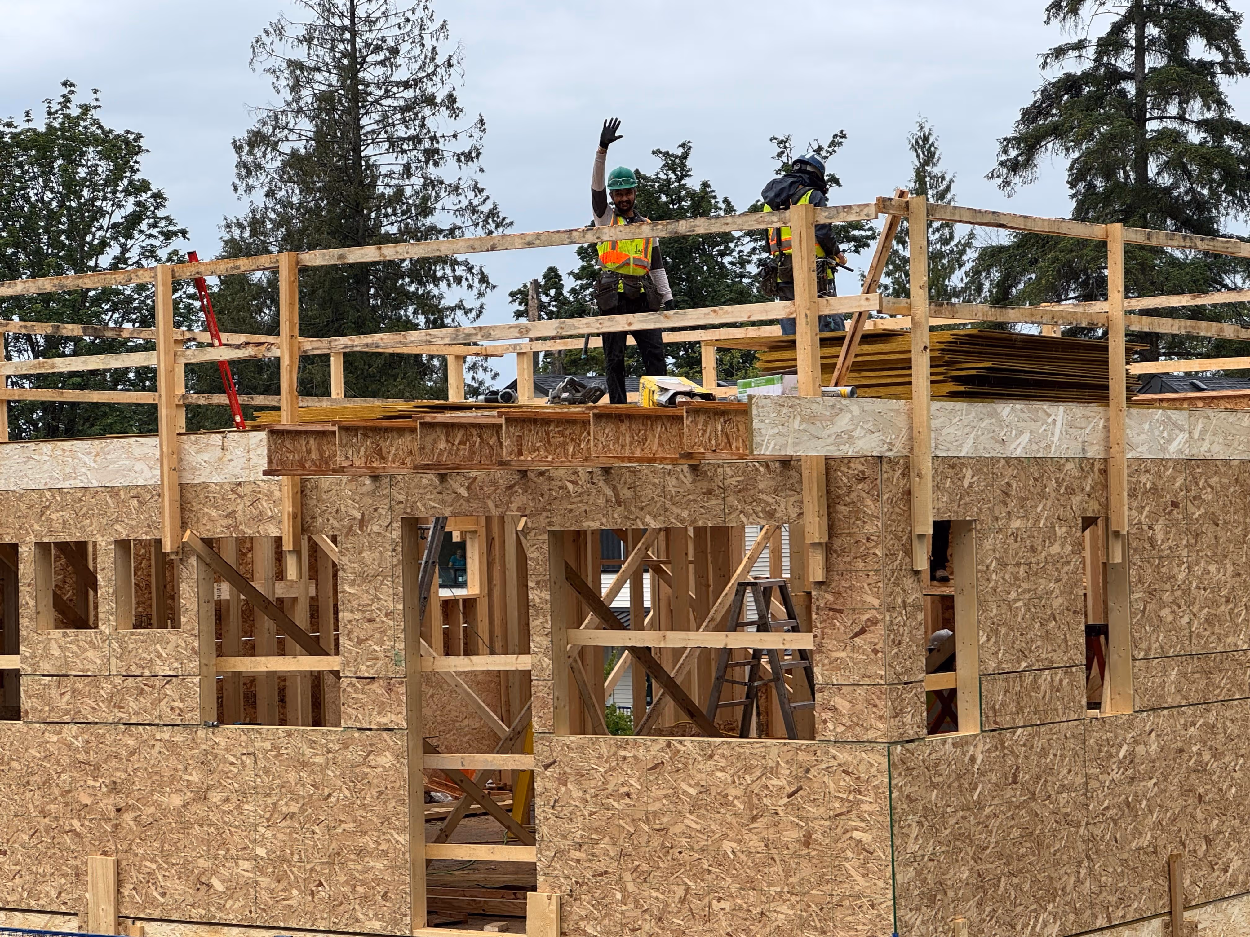 Multi-Family framing in Maple Ridge, BC — The Falls, photo 6