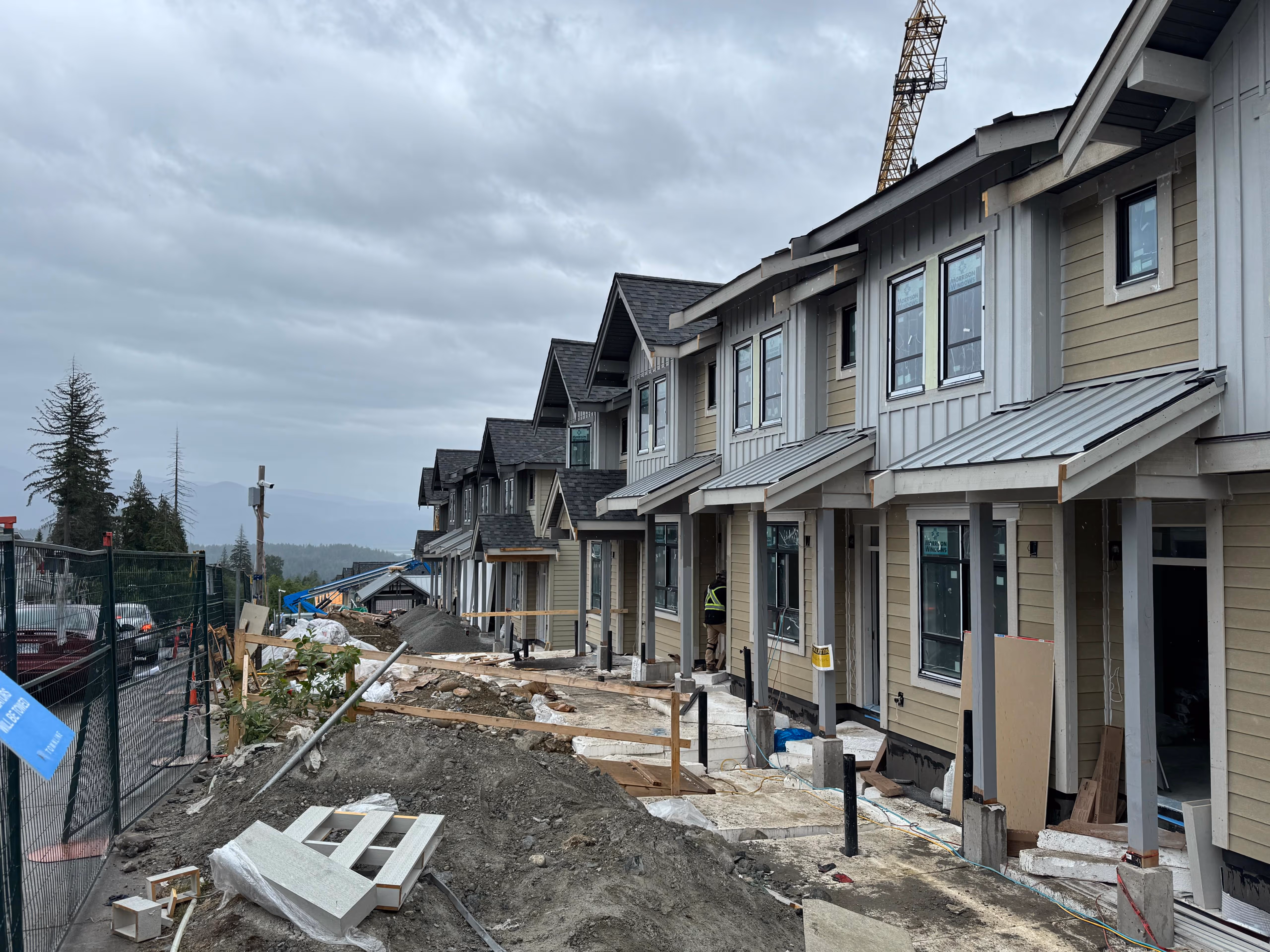Multi-Family framing in Coquitlam, BC — Terrayne, photo 13