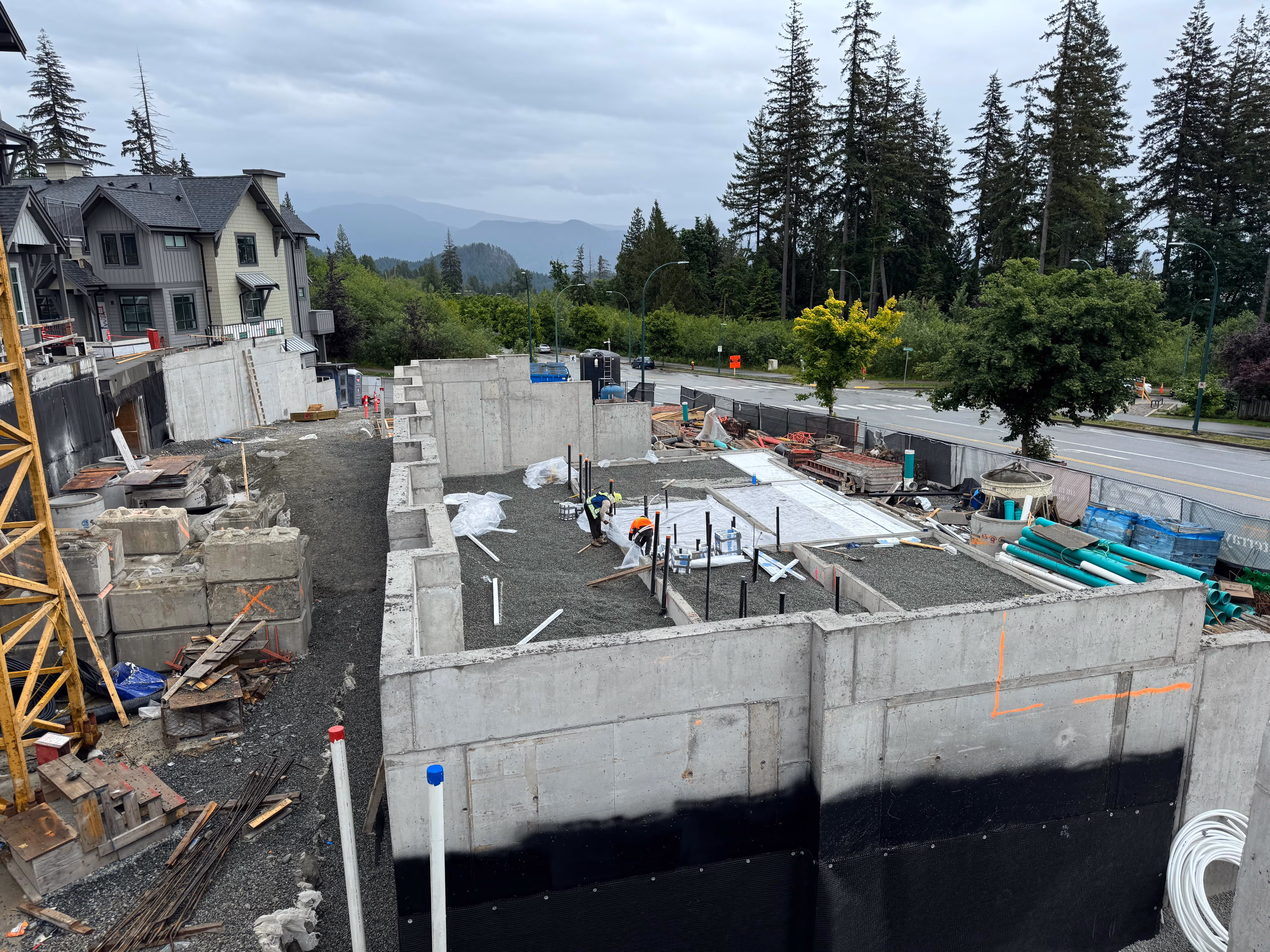 Multi-Family framing in Coquitlam, BC — Terrayne, photo 16