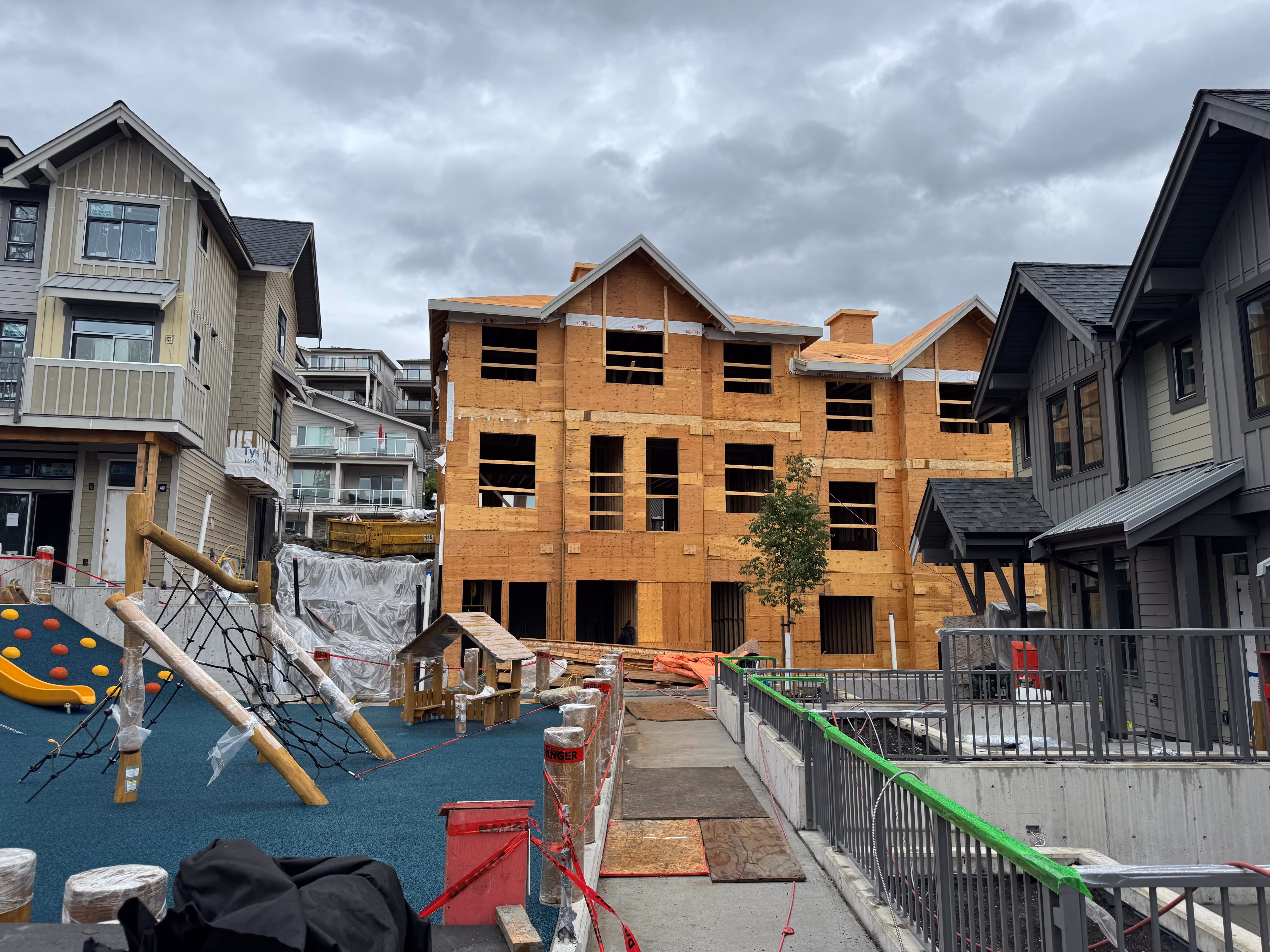 Multi-Family framing in Coquitlam, BC — Terrayne, photo 20