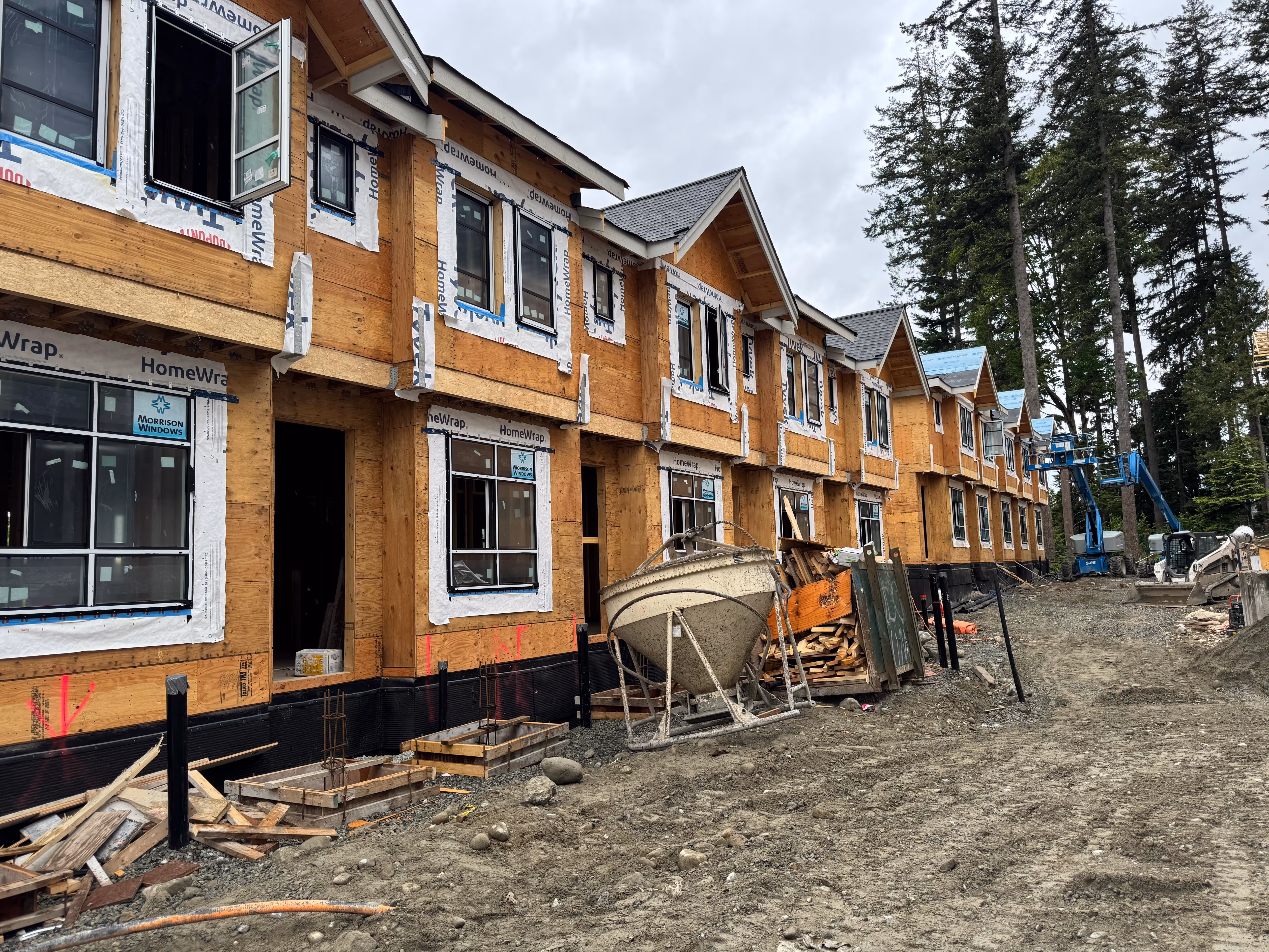 Multi-Family framing in Coquitlam, BC — Terrayne, photo 22