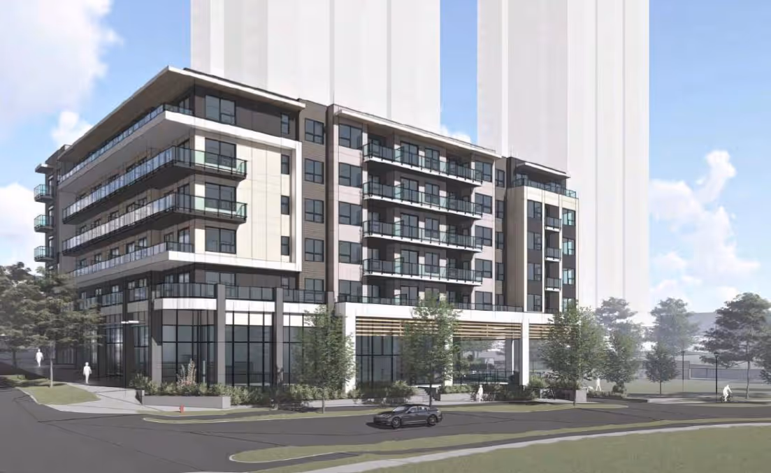 South Yards multi-family framing in Burnaby, BC by Jas Construction Ltd.