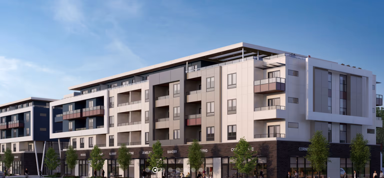 Amson Square multi-family framing in Surrey, BC by Jas Construction Ltd.