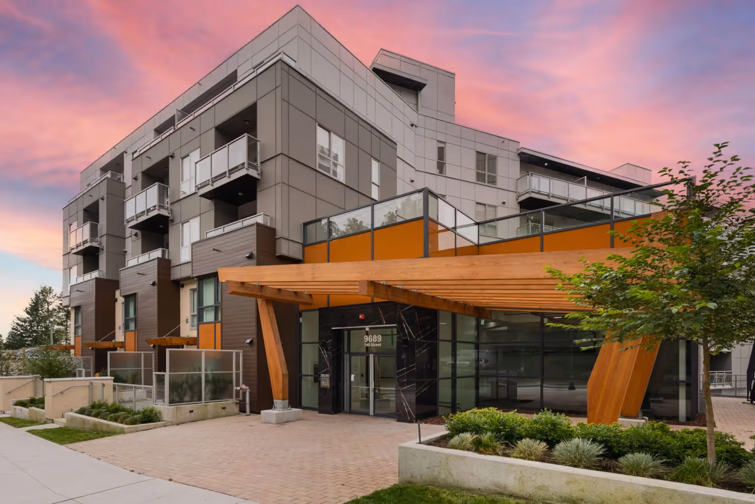 Fraser Landmark multi-family framing in Surrey, BC by Jas Construction Ltd.