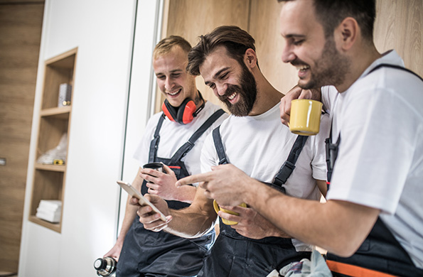 Jas Construction job site in Surrey, BC